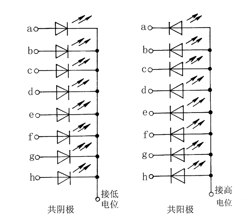 数码管分类